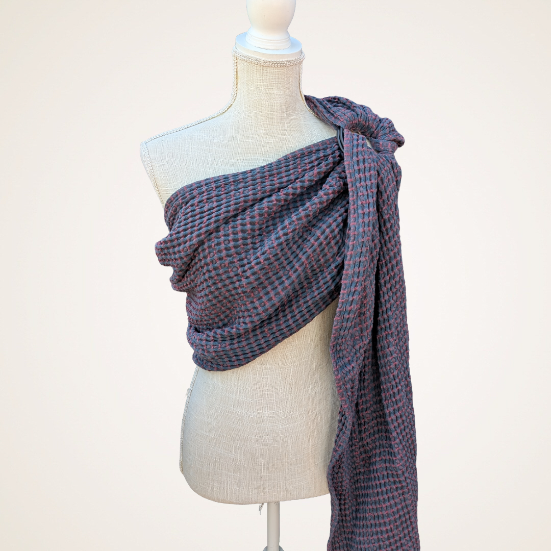 Loveheld Ring Sling in Jules Everyday Waffle - Baby Carrier for Rent