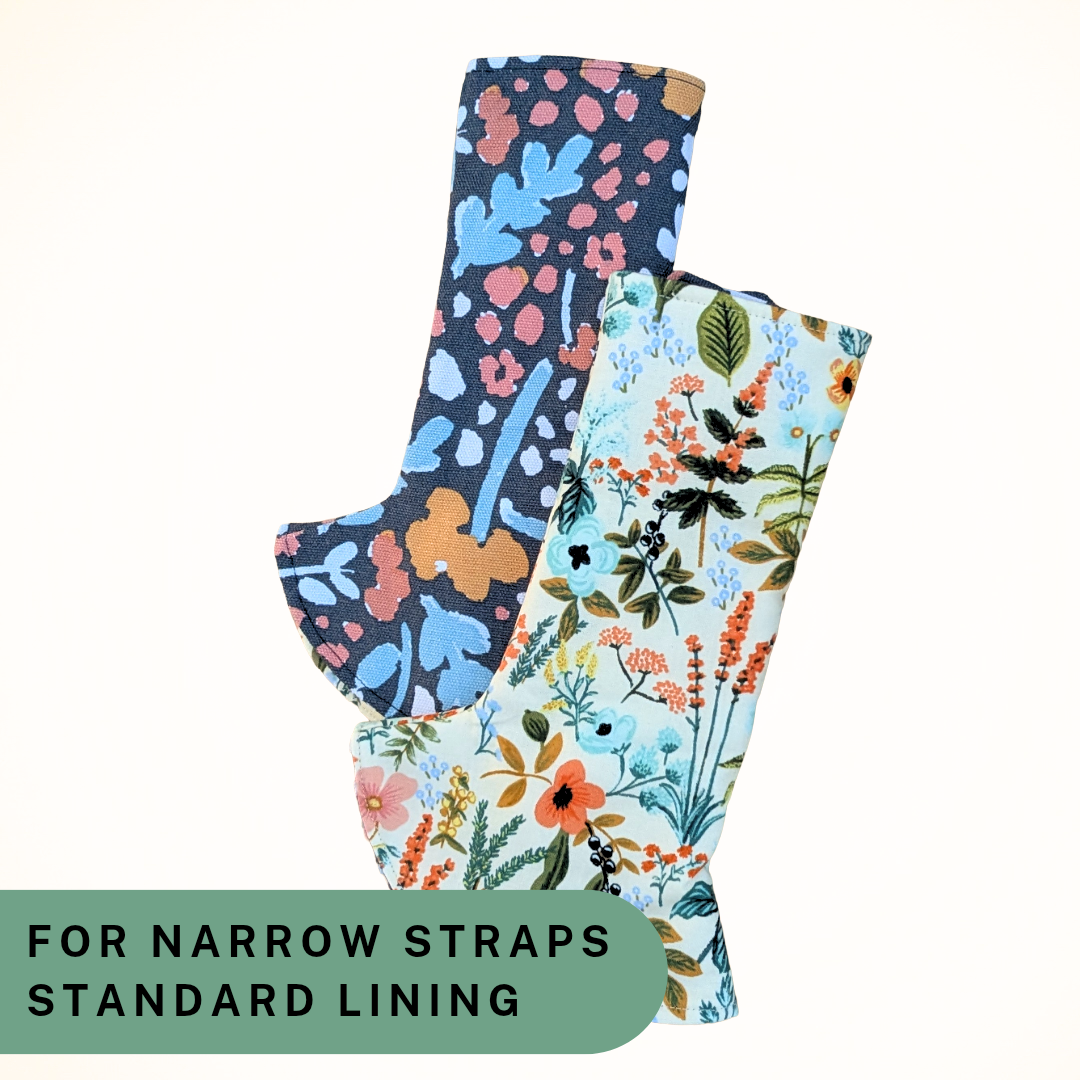 Herb Garden and Floral - Narrow Strap Suck Pads with Standard Lining RTS