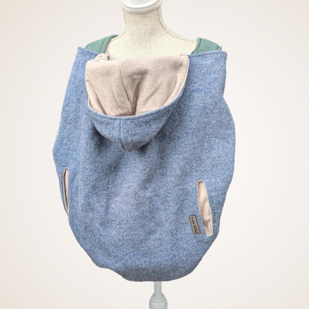Denim - Boiled Wool Carrier Cover