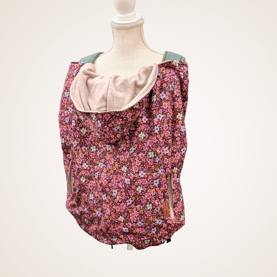 Burgundy Floral - Special Edition Carrier Cover
