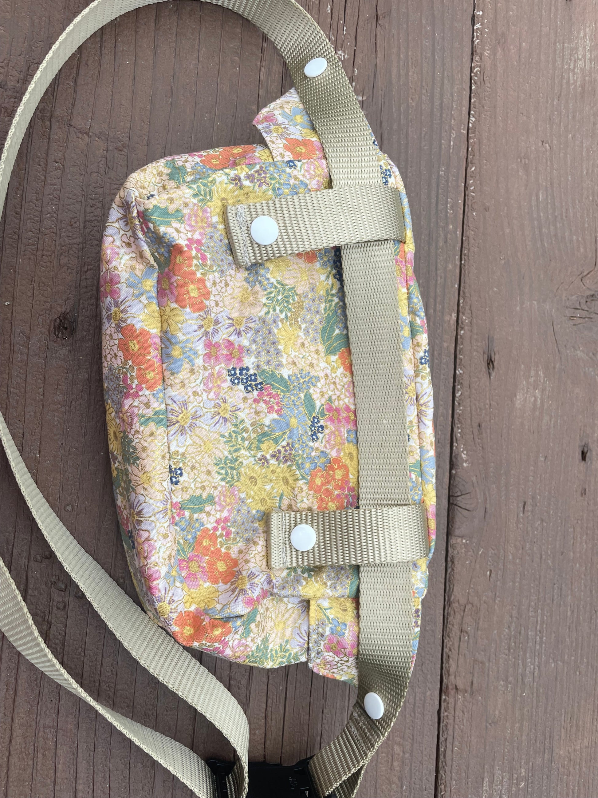 Round Fanny Pack - Custom Carrier Keepsake - Timber Stitches
