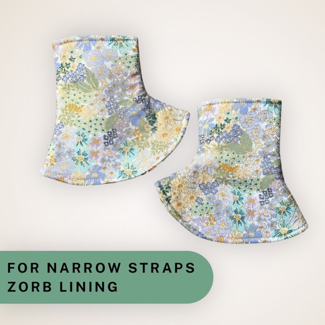 SECONDS Mimi - Narrow Strap Corner Covers with Zorb Lining RTS - Timber Stitches