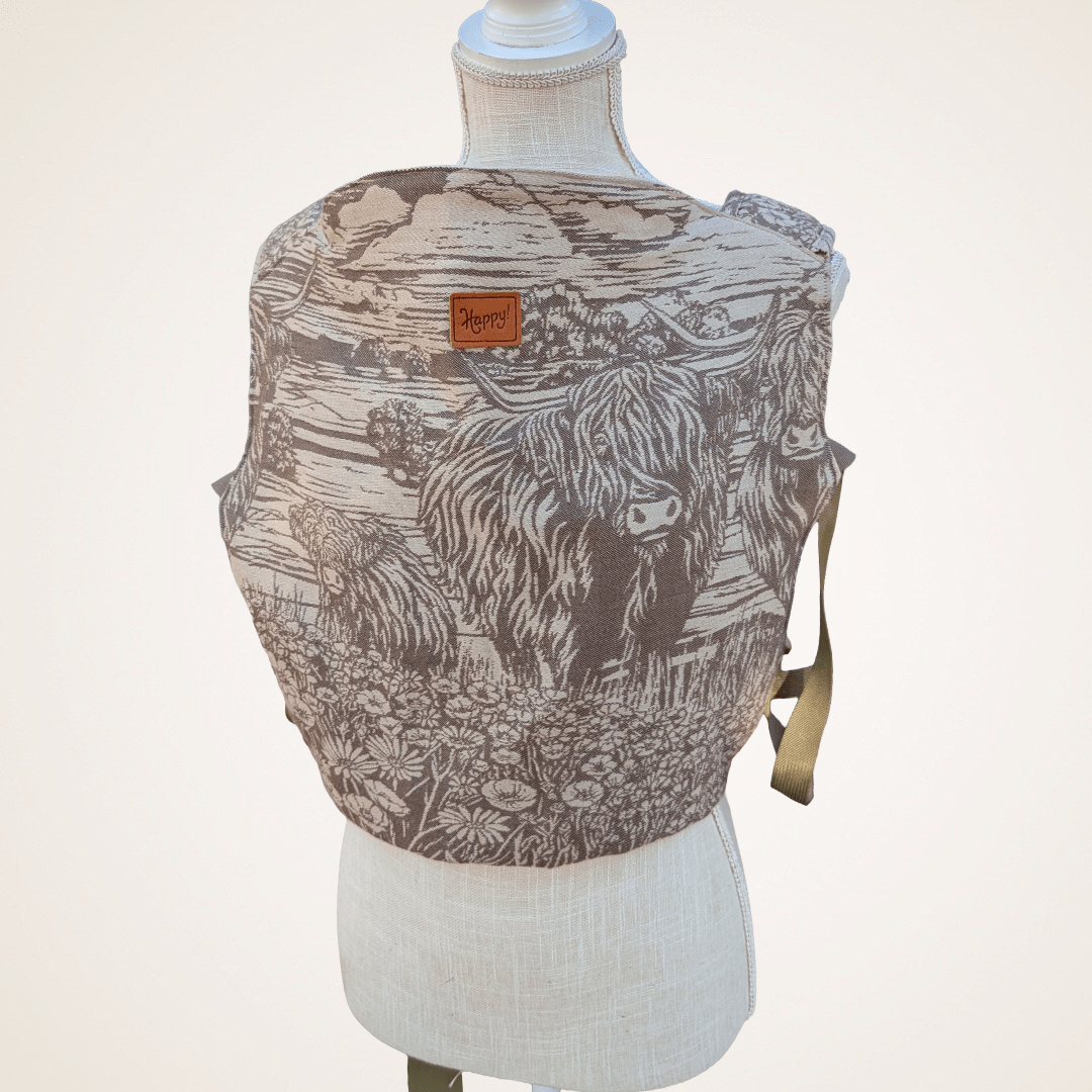 Single Panel Full Front Overlay on Happy Baby Carrier - Timber Stitches