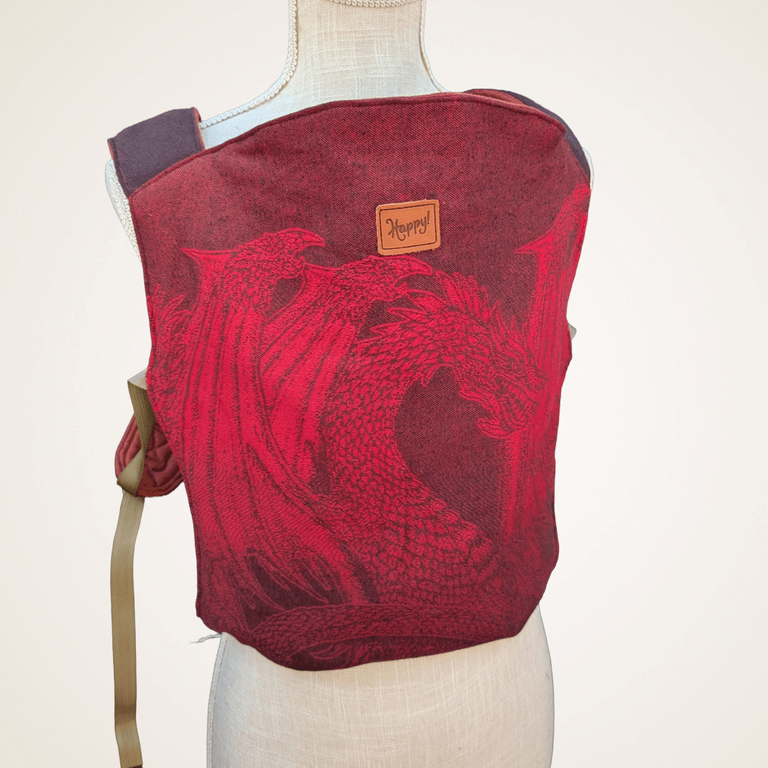 Single Panel Full Front Overlay on Happy Baby Carrier - Timber Stitches