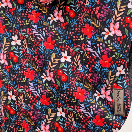 Winterberry Floral - Special Edition Carrier Cover - Timber Stitches