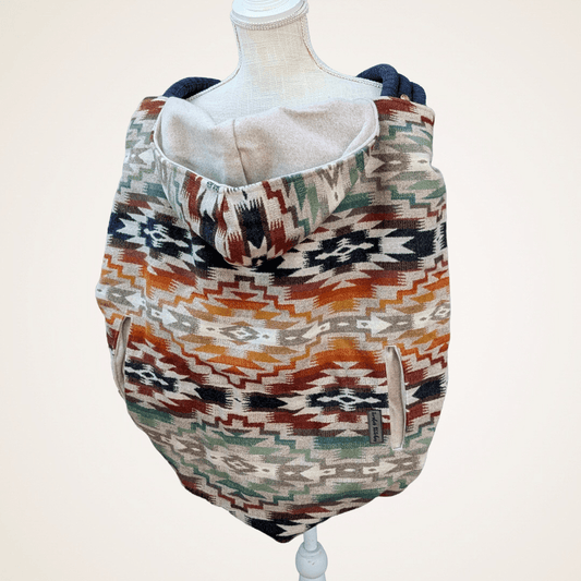 Wool 14 - Blanket Weight Jacquard Cover (Cotton Fleece) - Timber Stitches