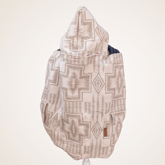 Wool 17 - Blanket Weight Jacquard Cover (Cotton Fleece) - Timber Stitches