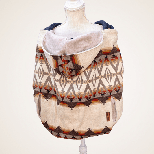 Wool 19 - Blanket Weight Jacquard Cover (Cotton Fleece) - Timber Stitches
