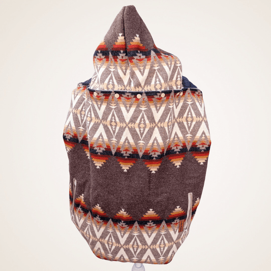 Wool 20 - Blanket Weight Jacquard Cover (Cotton Fleece) - Timber Stitches
