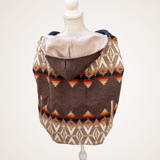 Wool 20 - Blanket Weight Jacquard Cover (Cotton Fleece) - Timber Stitches