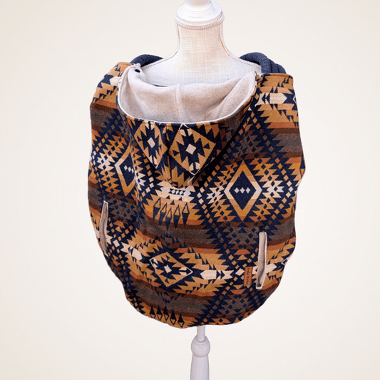 Wool 21- Blanket Weight Jacquard Cover (Cotton Fleece) - Timber Stitches