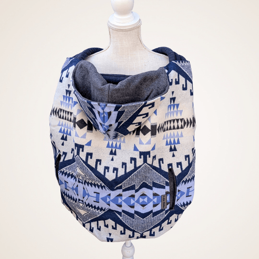 Wool 22- Blanket Weight Jacquard Cover (Cotton Fleece) - Timber Stitches