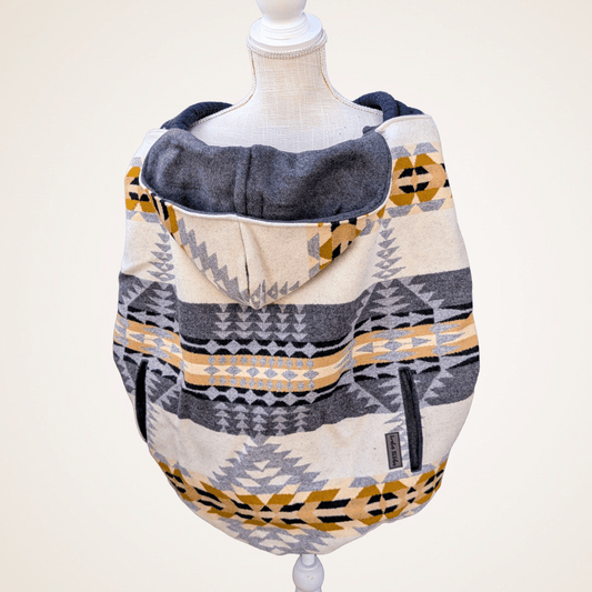 Wool 23- Blanket Weight Jacquard Cover (Cotton Fleece) - Timber Stitches