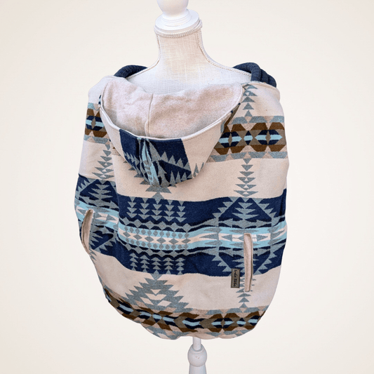 Wool 24- Blanket Weight Jacquard Cover (Cotton Fleece) - Timber Stitches