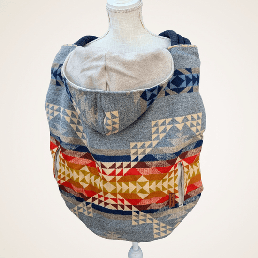 Wool 25- Blanket Weight Jacquard Cover (Cotton Fleece) - Timber Stitches