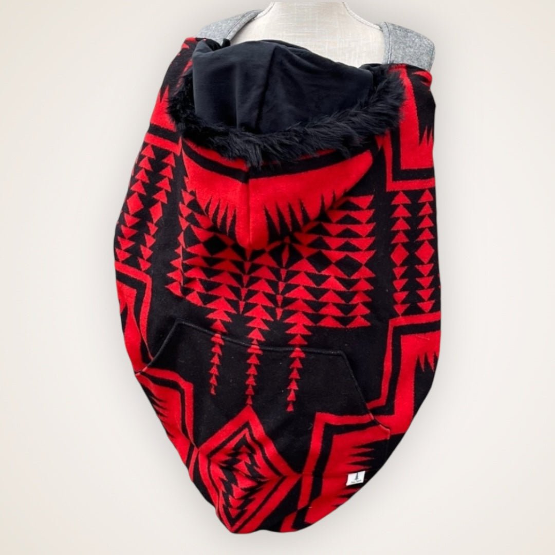 Wool 30 - Fur Trim Wool Carrier Cover - Timber Stitches