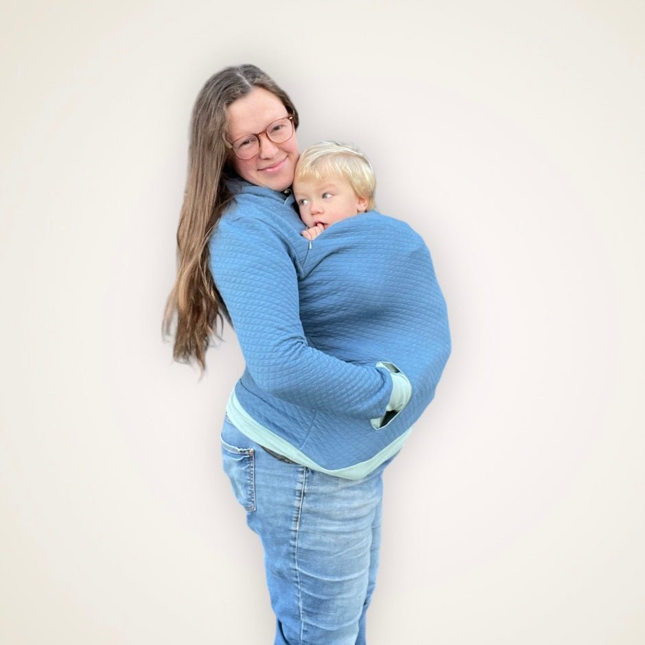 Cable Knit - Babywearing Hoodie - Timber Stitches