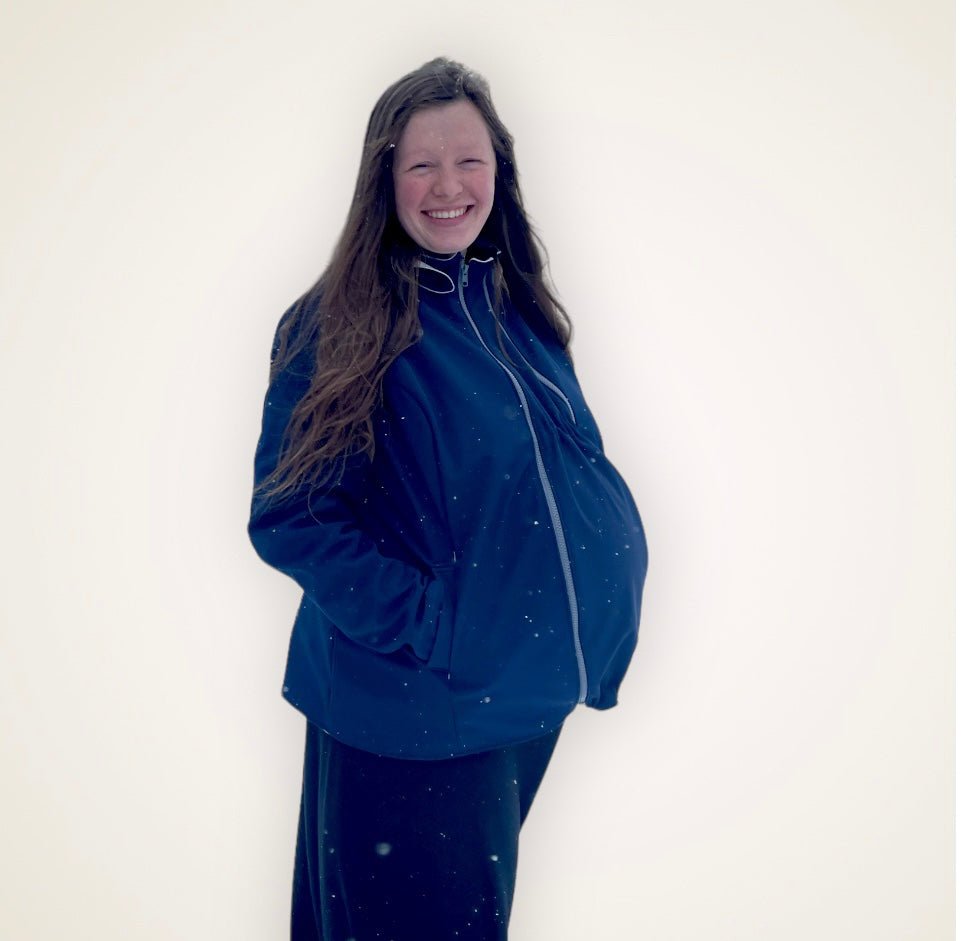 Pregnancy Panel - Babywearing Coat Add-On - Timber Stitches