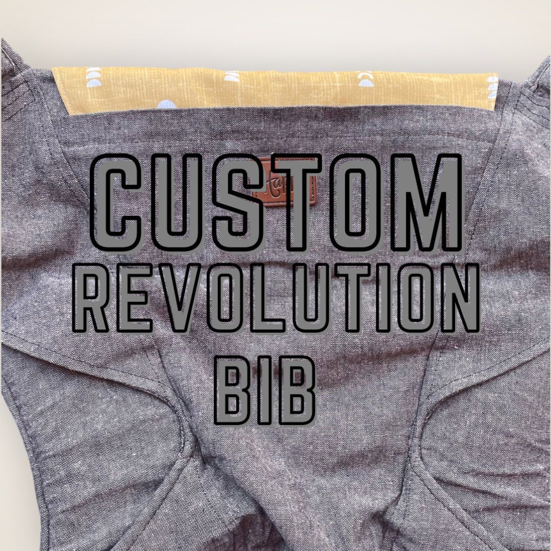 Revolution Bib Custom Order - Timber Stitches
